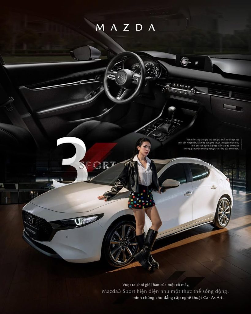 Vượt khỏi giới hạn của một cỗ máy, Mazda3 thế hệ 7G hiện diện như một thực thể sống động, minh chứng cho đẳng cấp nghệ thuật "Car As Art".