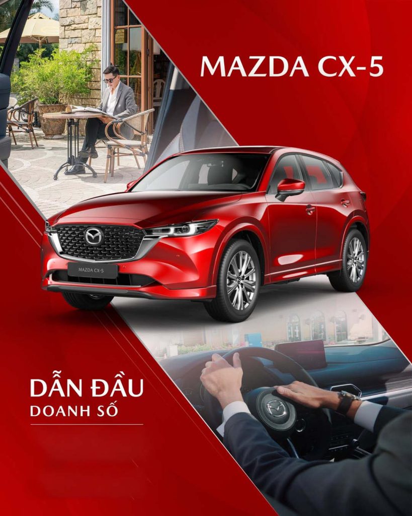 mazda cx5 dẫn đầu doanh số