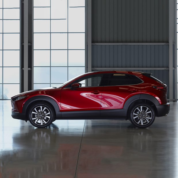 thiết kế trên new mazda cx30